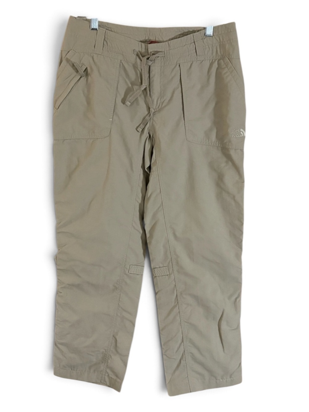 The North Face Khaki Drawstring Nylon Hiking Pants
